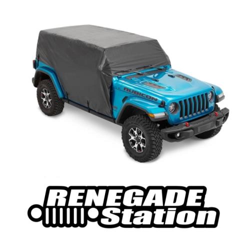 Jeep Wrangler JL 4türer All Weather Trail Cover Regenschutz Abdeckung schwarz Bestop 18-
