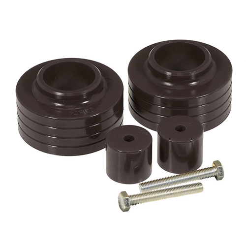 Jeep Wrangler TJ +1" Polyurethan Spacer Federteller Set vorne schwarz Prothane 96-06