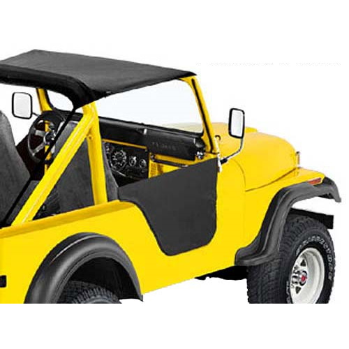 Jeep CJ CJ5 Satz Halbtüren Black Crush Bestop 76-83