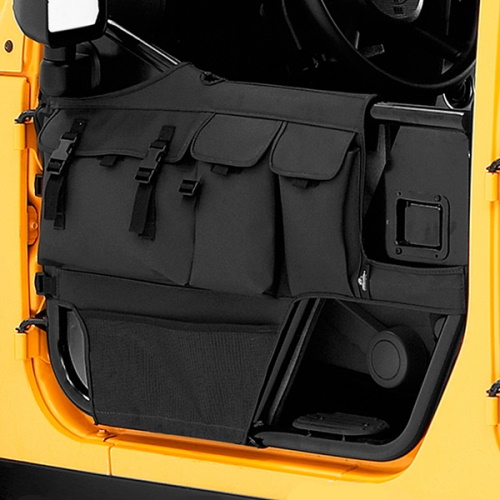 Jeep CJ CJ7 CJ8 Taschen Stautaschen Set für Element High Rock Halbtüren Black Diamond 76-86