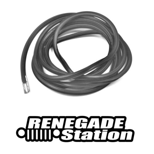 Jeep Wrangler YJ Dichtung inkl. Clip Seitenscheibe hinten Hardtop 87-95
