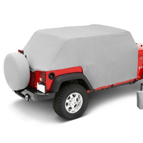 Jeep Wrangler JK 4türer All Weather Trail Cover Regenschutz Abdeckung Grau Bestop 07-18