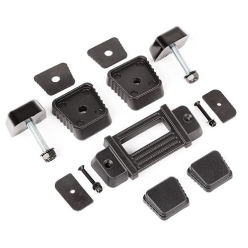 Jeep Wrangler TJ JK Elite Auflage Set Motorhaube schwarz Rugged Ridge 96-17