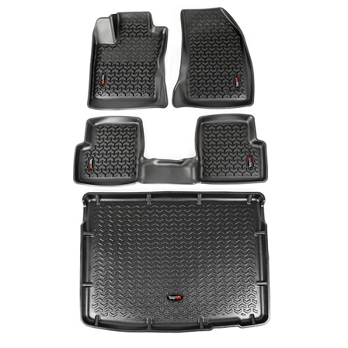 Jeep Renegade BU Fussmatten Komplettset Fußmatten mit Laderaumwanne All Terrain 15-