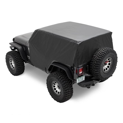 Jeep Wrangler JL 2türer All Weather Trail Cover Regenschutz Abdeckung schwarz Bestop 18-