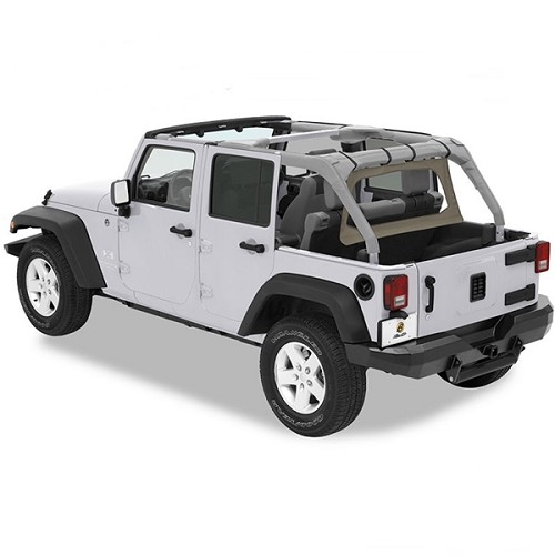 Jeep Wrangler JK 4-türer Windjammer Windschott Khaki Diamond Bestop 07-17