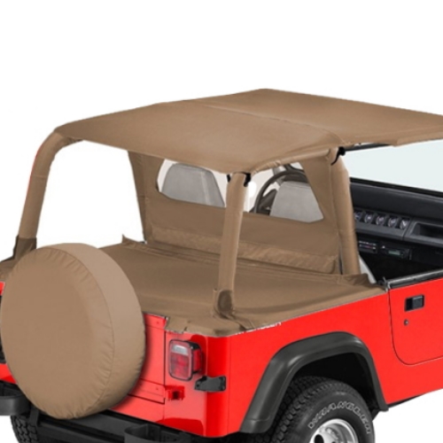 Jeep Wrangler YJ Windschott Windjammer Spice Denim Bestop 87-95