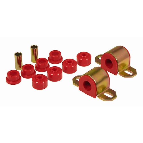 Jeep Cherokee XJ Polyurethan Stabigummi Set Stabibuchsen vorne rot Ø 23mm Prothane 84-01