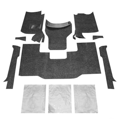 Jeep CJ CJ7 Wrangler YJ Teppich Set Fussraum vorne & hinten