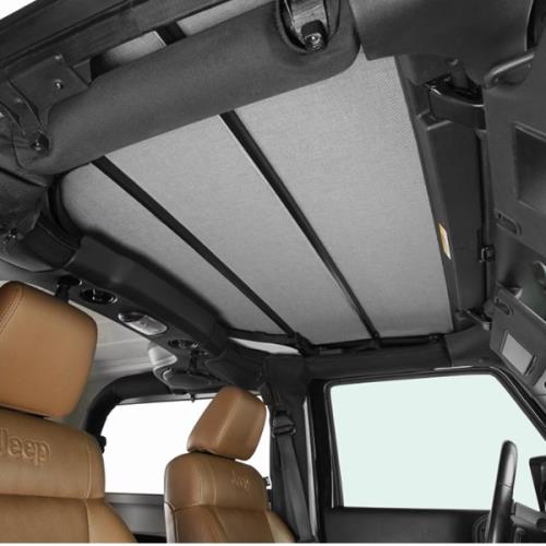 Jeep Wrangler JK Sunrider Verdeck Hardtop Black Twill Textil 3-lagig Bestop 07-18