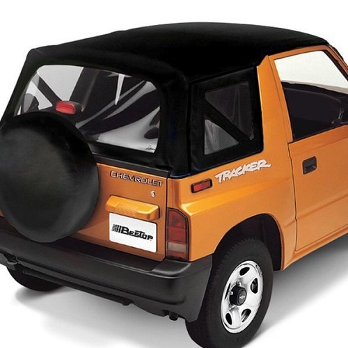 Suzuki Sidekick Geo Tracker Verdeck Ersatz Verdeckhülle für Orginal Verdeck Schwarz Denim Bestop 89-94