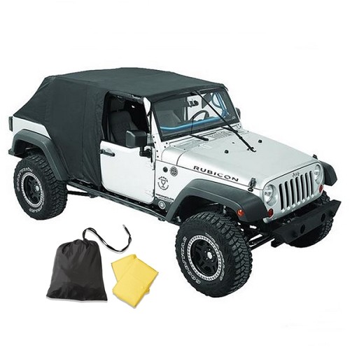 Jeep Wrangler JK 4türer Emergency Top Notfall Softtop Cover Pavement Ends 07-18