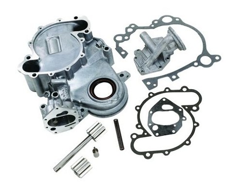 Jeep CJ 5,0  & 5,9 ltr. Steuerkettengehäuse Ölpumpen Kit inkl. Dichtungen 73-86