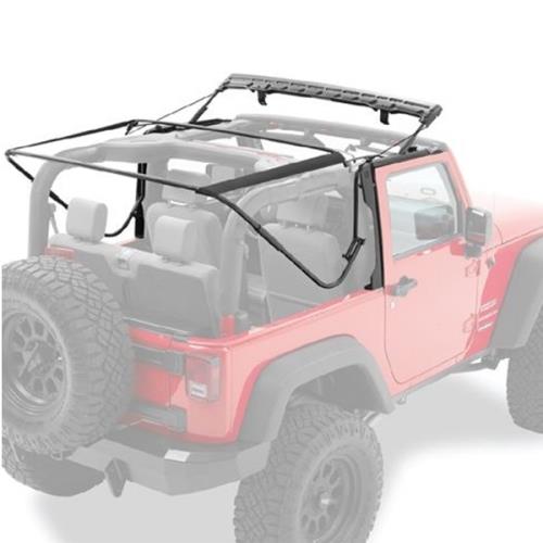 Jeep Wrangler JK 2türer Supertop NX Klappverdeck getönte Scheiben Bestop Black Diamond 07-18