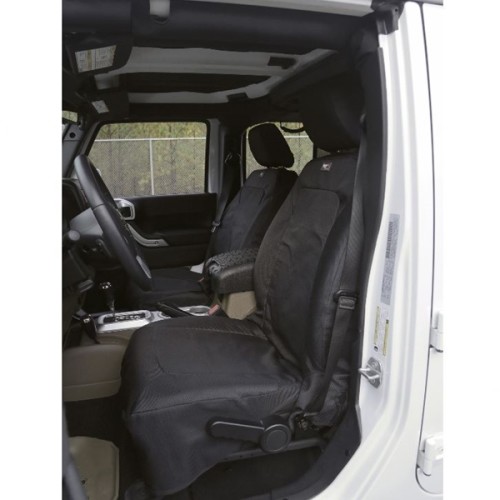 Jeep Wrangler JK Satz Sitzbezüge Sitzbezug Sitzschoner vorne beheizbar Elite Ballistic schwarz 11-18