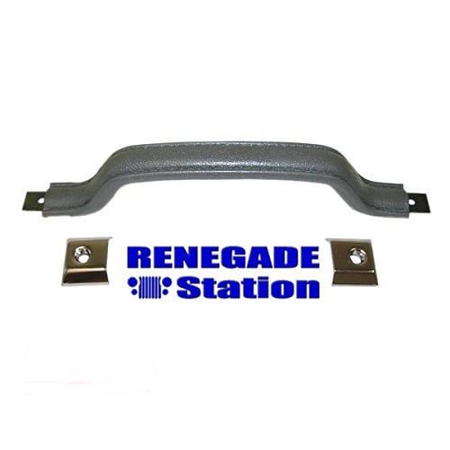 Jeep CJ Wrangler YJ Türgriff innen grau Zugschlaufe links od