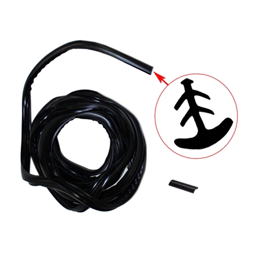 Jeep Wrangler YJ Set Scheibendichtung Glasdichtung Frontscheibe außen & innen inkl. Verbinder 87-95