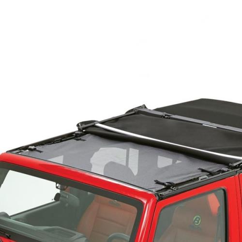 Jeep Wrangler JK Sun Bikini Top Targa Style Mesh Bestop 07-18