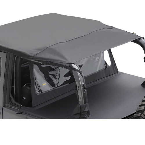 Jeep Wrangler JL 2türer Windjammer Windschott Black Diamond Bestop 18-