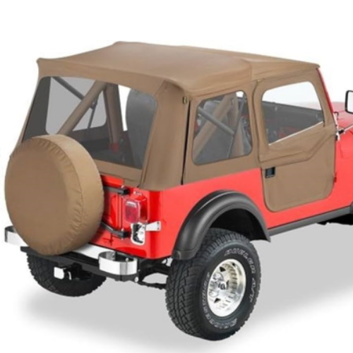 Jeep CJ CJ7 Classic Supertop Softtop Verdeck Tan Denim 76-86