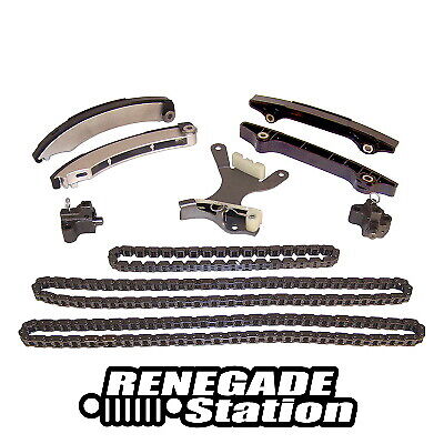 Jeep Cherokee Liberty KJ KK 3,7 ltr. Steuerkettensatz Steuer mit Spanner &  Führung 02-12