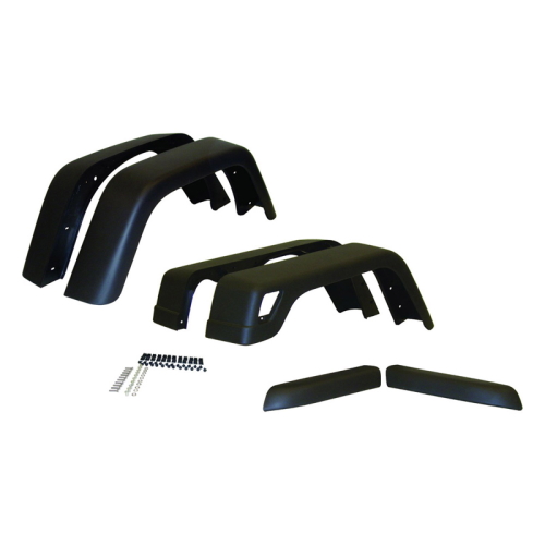 Jeep Wrangler TJ Kotflügelverbreiterung Satz 6-teilig 7"  17,8 cm breit Bj. 96-06