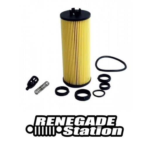 Jeep Grand Cherokee WK2 WH WK 3,6 ltr. Ölfilter mit Dichtring O-Ring Adapter Kit 11-13