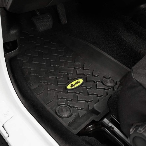 Jeep Wrangler JL Satz Fußmatten Fussmatten Fußraumwannen vorne schwarz Bestop 18-
