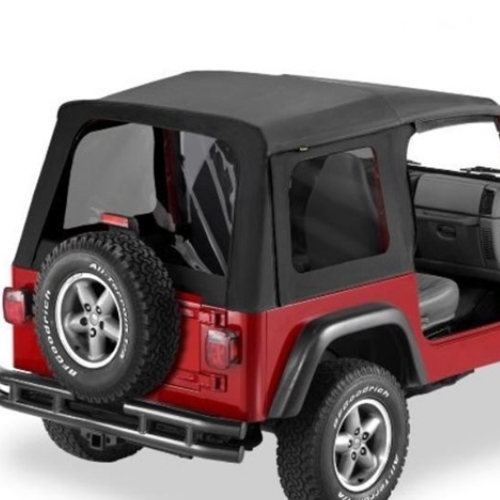 Jeep Wrangler TJ Ersatzplane für Supertop Black Diamond getönte Scheiben Bestop 96-06