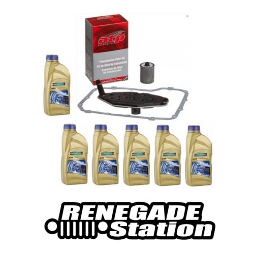 Jeep Grand Cherokee WH WK 4WD Automatikgetriebefilter Getriebefilter Set inkl. 6ltr. ATF+4 Getriebeöl 545RFE Automatikgetriebe 08-10