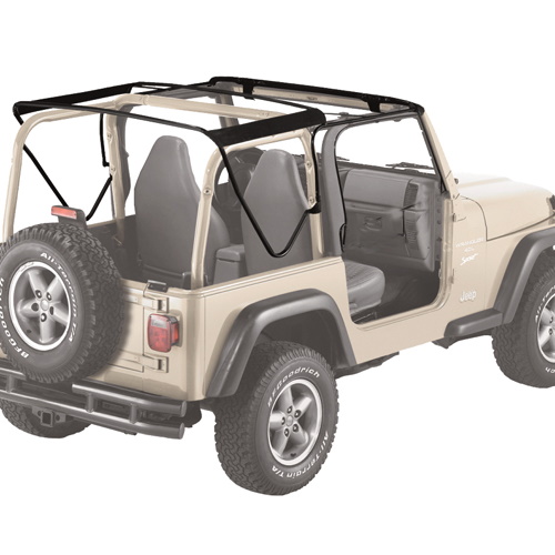 Jeep Wrangler TJ Gestänge Set Verdeckgestänge für Orginal Verdeck Bestop 96-06