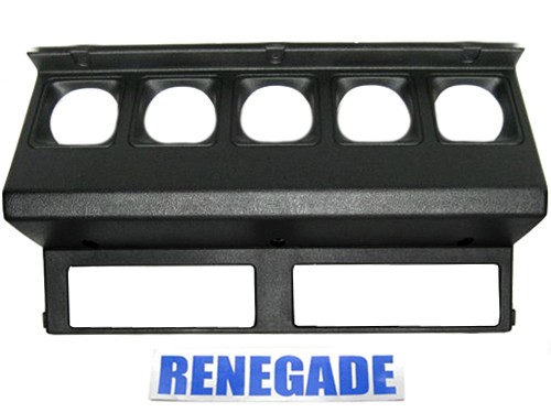Jeep Wrangler YJ Armaturenbrett Instrumententafel mitte schw