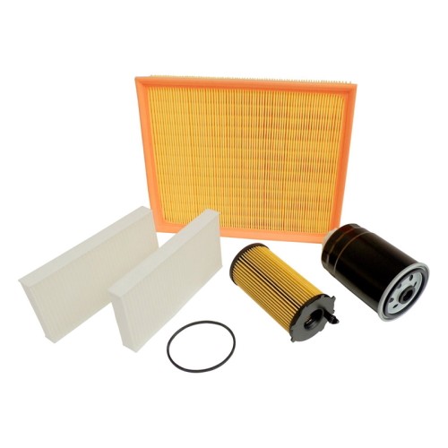Jeep Cherokee Liberty KK 2,8 CRD Filterpaket Luftfilter Ölfilter Pollenfilter Dieselfilter 08-12