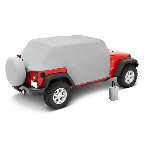 Jeep Wrangler JK 4türer All Weather Trail Cover Regenschutz Abdeckung Grau Bestop 07-18
