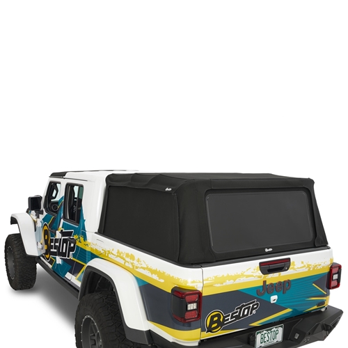 Jeep Gladiator JT Supertop Ladefläche mit getönten Scheiben Black Diamond Bestop 19-