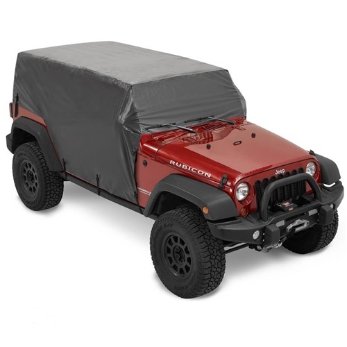 Jeep Wrangler JK 4türer All Weather Trail Cover Regenschutz Abdeckung schwarz Bestop 07-18