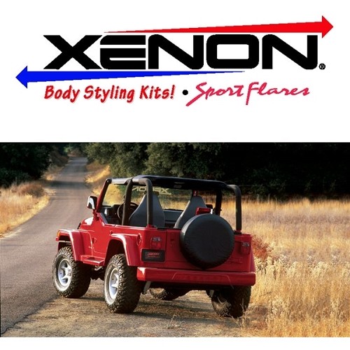 Jeep Wrangler TJ Kotflügelverbreiterung Verbreiterung Xenon