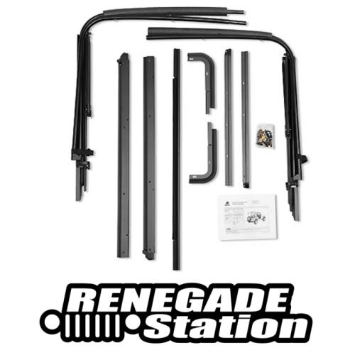 Jeep Wrangler YJ Gestänge Set Verdeckgestänge für Original Verdeck Bestop 87-95