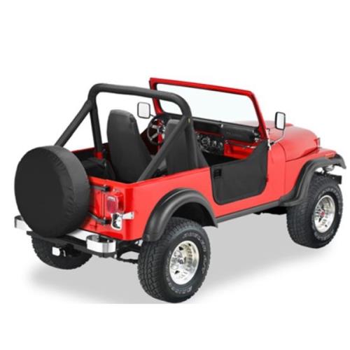 Jeep CJ CJ7 CJ8 Halbtüren Black Crush Bestop 80-86