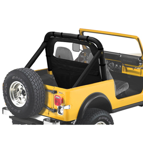 Jeep CJ CJ5 CJ7 CJ8 Wrangler YJ Windschott Windjammer Black
