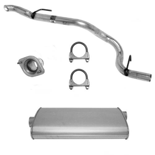 Jeep Cherokee XJ 4,0 ltr. Auspufftopf Endschalldämpfer mit Endrohr Ø 2,25" 00-01