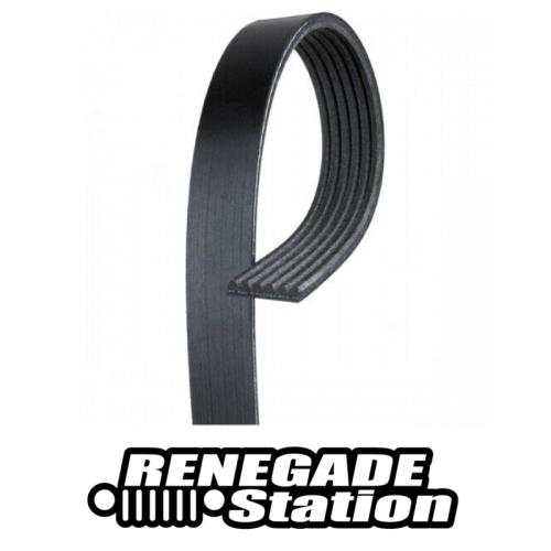 Jeep Wrangler YJ 2,5 ltr. Flachriemen Keilrippenriemen Keilrippenriemen Micro V-Belt LHD ohne Klima Gates 94-95