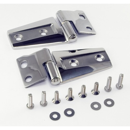 Jeep Wrangler JK Haubenscharniere Scharniere Motorhaubenscharniere Edelstahl 07-16