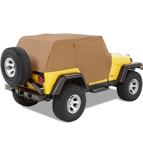 Jeep Wrangler TJ All Weather Trail Cover Regenschutz Abdeckung Braun Bestop 96-06