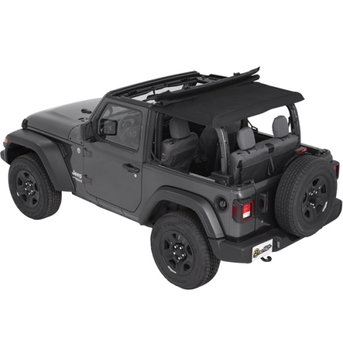 Jeep Wrangler JL 2türer Trektop NX Verdeck Softtop Bestop Black Diamond Bestop 18-
