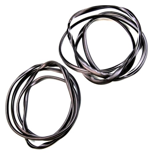 Jeep Wrangler TJ Set Scheibendichtung Glasdichtung Frontscheibe außen & innen 96-06