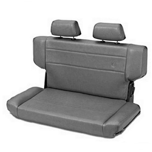 Jeep Wrangler TJ Sitzbank Rücksitzbank Sitz klappbar inkl. Kopfstützen Charcoal Denim Bestop 96-06