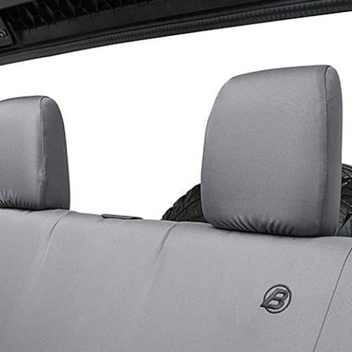 Jeep Wrangler JK 2-türer Sitzbezug Sitz hinten Grau Denim Bestop 07-16