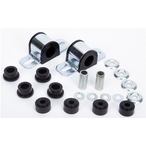 Jeep Cherokee XJ Polyurethan Stabigummi Set Stabibuchsen vorne schwarz Ø 24mm Daystar 84-01