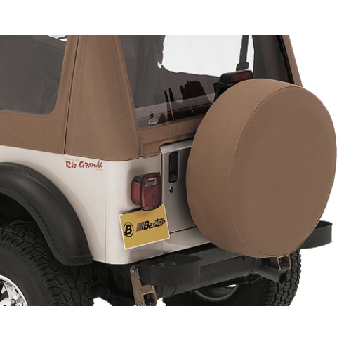 Jeep CJ Wrangler YJ TJ JK Radhülle Reserveradhülle Ersatzradhülle Spice Denim 28'' x 8'' Bj. 55-